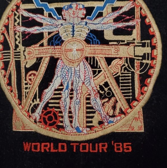 Vintage Triumph World Tour '85 Unisex bomber jacket - Picture 3 of 11